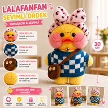Duman Oyuncak Lalafanfan 30 cm Sevimli Peluş Ördek – Yumuşacık, Aksesuarlı, Çocuklar Için Oyuncak