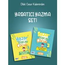 Enda Yayıncılık Yazar Olacak Çocuk 1-2 Kitap Seti – Dilek Cesur, 9-12 Yaş, Zeka ve Hayal Gücünü Geliştiren, 100 Sayfa Türkçe Ciltsiz