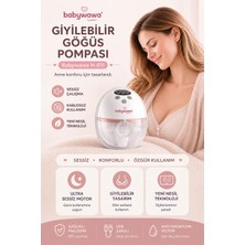 Babywawa H-011 Giyilebilir Göğüs Pompası Tekli | Kablosuz, Sessiz ve Taşınabilir Süt Sağma Makinesi