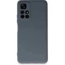 Zemira Note 11T Kılıf Nano Içi Kadife - Gri