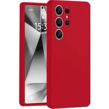 Zemira Galaxy S25 Kılıf Nano Içi Kadife - Kırmızı
