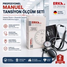 Erka Stetoskoplu Tansiyon Ölçüm Cihazı