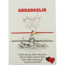 Zenvia Yıldız Arkadaşlık Ip Bileklik 2 Adet