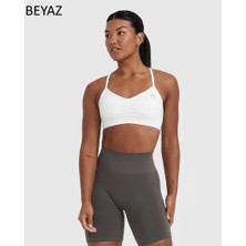 Oner Active Oneractive Askılı Bra Beyaz