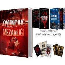 Guardian Oyuncak Mezarlığı Ciltli ve Oyuncak Mahşeri Yan Boyamalı Kutu Ciltli (Emre Gül) 2li Set