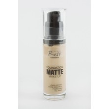 Zenvia Rose Matte Şişe Fondoten