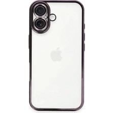 Zemira Iphone 16 Kılıf Lensli - Mor