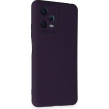 Zemira Note 12 5g Kılıf Nano Içi Kadife - Mor