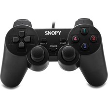 Nevamel® Snopy SG-401 Usb/pc/ps3 1.8mt Kablolu Çift Titreşimli GAMEPAD(1923)