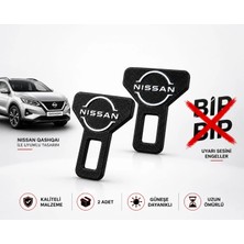 YSN Sounds Nissan Kemer Tokası , Nissan Logolu Araç Kemer Ikaz Susturucu , Nissan Kemer Bip Bip Susturucu - 2 Adet