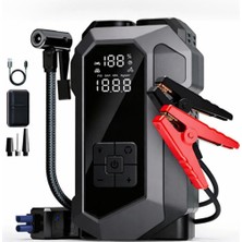 Çeşithane 16000MAH 800A Akü Takviye Cihazı Kompresör Powerbank 4in1