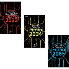 Panama Yayıncılık Metro 2033 - Metro 2034 - Metro 2035 Dmitry Glukhovsky 3 Kitap Set Ciltsiz Genç Kitap
