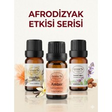 Arome' Se Afrodizyak Serisi (Vanilya, Amber, Sandal Ağacı) Esanslı Uçucu Koku Buhurdanlık Yağı Difüzör Esansı 10 ml