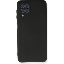 Zenvia Mey Ithalat®  Samsung Galaxy A22 Kılıf First Silikon - Siyah
