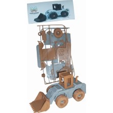 Teknosanat 3D Baskı Iş Makinesi (Yükleyici) Model Maket Kiti - Stem Eğitici Dıy Set