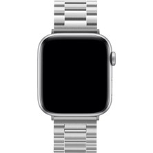 Zenvia Mey Ithalat®   Watch 42MM Metal Baklalı Kordon - Gümüş