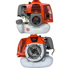Johnser Tera 52CC 2.1 Hp Motorlu Tırpan Kelle Motor Tek Motor Sırt Tırpan ve Yan Tırpan Modelleri ile Uyumlu Profesyonel Güçlü Motor