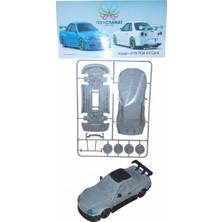 Teknosanat 3D Baskı Nissan Gtr R34 Model Maket Kiti - Stem Eğitici Kit Card (Dıy)