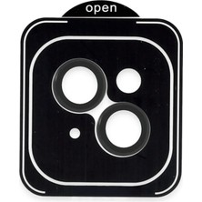 Zenvia Mey Ithalat®   iPhone 13 Pvd Metal Kamera Lens - Siyah