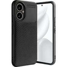 Zenvia Mey Ithalat®  Honor 400 Kılıf Auto Focus Karbon Kapak - Siyah
