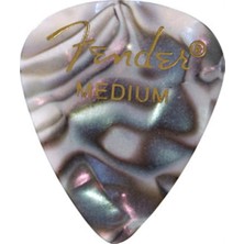 Fender 351 Premium Celluloid Abalone Pena - Medium - 1 Adet Türkiye Menşeli Müzik Aksesuarı