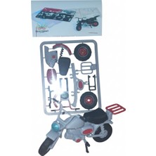 Teknosanat 3D Baskı Klasik Motosiklet Model Maket Kiti - Stem Eğitici Kendin Yap (Dıy) Seti