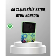 Nevamel® 500 Oyunlu G5 Retro Mini Oyun Konsolu 3 Inç Ekran ve Tv Desteği