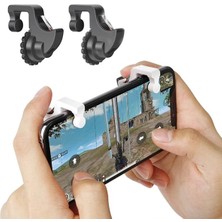 Nevamel One Pair Profesyonel Joystick Pubg Oyun Ateşleyici Aparat 2 ADET-(5775)