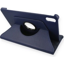 Zenvia Mey Ithalat®   Redmi Pad 2 Kılıf 360 Tablet Deri Kılıf - Lacivert
