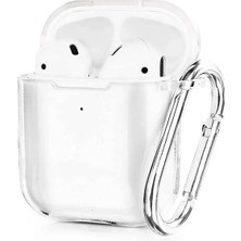 Zenvia Mey Ithalat®  Airpods 2 (2.nesil) Hang Kılıf - Şeffaf