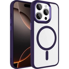 Zenvia Mey Ithalat®   iPhone 15 Pro Max Terea Magsafe Kapak - Derin Mor