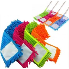 Selfbuysell Paspas Yedeği Mikrofiber Makarna Mop Paspas Yedeği 50 cm