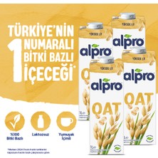 Alpro Yulaf Sütü 4x1 L Vegan Laktozsuz Bitkisel Bazlı