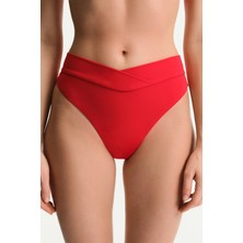 Penti Kırmızı V Slip  Bikini Altı