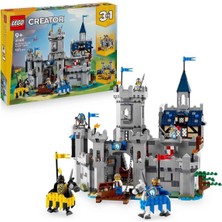 31168 LEGO Creator 3in1 - Orta Çağ Atlı Şövalye Kalesi 1371 Parça +9 Yaş