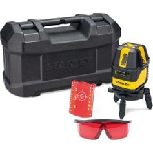 Stanley Çok Hatlı Kırmızı Lazerli Seviyeleme Aleti, 4V1H, STHT77514-1