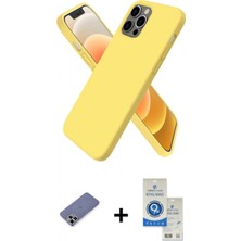 Pileli Store Pilelistore™ iPhone 12 Pro Max Kılıf Kozmos Yansıma Özel Seri - Şeffaf Royal Nano Ekran Koruyucu + Metal Kamera Lens Koruma Cam - Gd