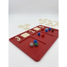 Matematik Öğrenme Seti - Sayı Sayma Tahtası, Toplama Çıkarma Oyun Seti