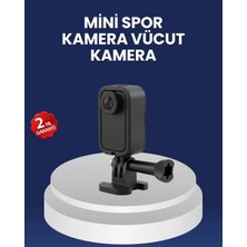 Nevamel® Vlog Seyahat ve Günlük Video Çekimleri Için Mini Kamera