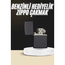 Nevamel® Erkeklere Özel Hediyelik Eşya  Metalik Benzinli Çakmak Doldurulabilir