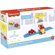 Dolu Oyuncak 1824 Fısher Prıce Roadway Set With House - G