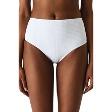 Penti Beyaz Rana Dokulu Yüksek Bel Bikini Altı