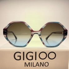 Gigi Milano Gigi Oo Milano GG329 C4 52-19 Desenli Kadın Güneş Gözlüğü