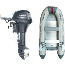 Marinport 3.00 Alüminyum Taban Şişme Bot + Yamaha 9.9 Hp Deniz Motoru