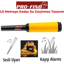 Minelab Pro-Fınd 15 Izmit Dedektör Pointer Su Geçirmez El Dedektörü