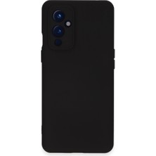 Ulu Pazarlama One Plus 9 Kılıf Nano Içi Kadife Silikon - Siyah