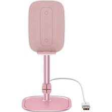 Nevamel Baseus Literary 15W Kablosuz Şarj Masaüstü Telefon Tutucu Stand Wireless ŞARJ-(5775)