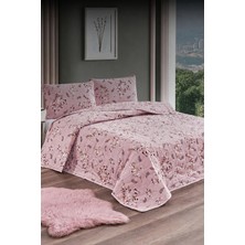 Forev Kapitoneli Çift Taraflı Pamuklu Çift Kişilik Pike Seti -  200X230- 50X70