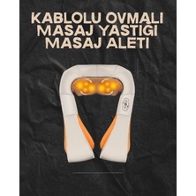 Nevamel® Ovmalı Isıtmalı Elektrikli Masaj Aleti – Boyun Sırt Bel Omuz ve Bacak Için Profesyonel Masaj Aleti