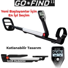 🟠 Minelab Go-Fınd 11 Izmit Dedektör En Iyi Başlangıç Ayrımlı Altın Arama Dedektörü